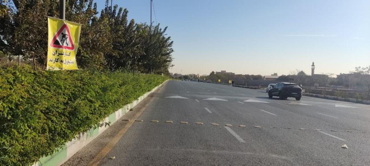 آغاز عملیات اصلاح هندسی بلوار حکیم با اعتباری بالغ بر 30 میلیارد ریال 